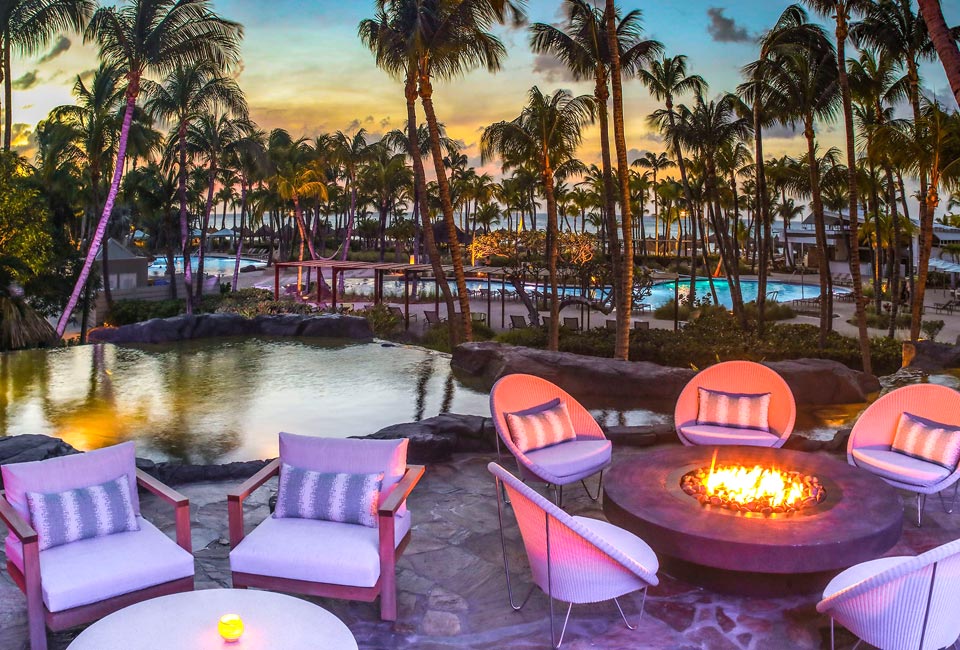 Hilton Aruba Caribbean Resort & Casino - Mira solo firepit