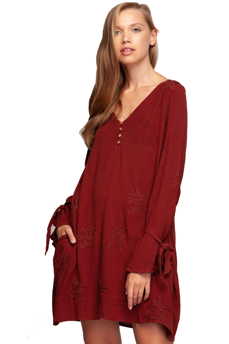 Naked Zebra Orchids Boho Dress