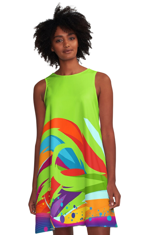 Tw2Us Color Is Everything A-Line Dress