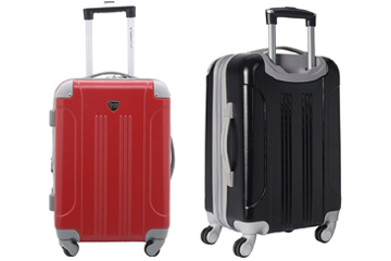 Travelers Club Luggage Modern 20" Hardside Expandable Carry-on Spinner 
