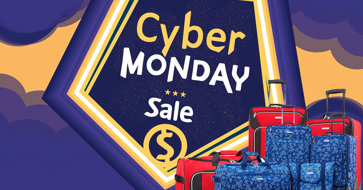cyber monday luggage sales