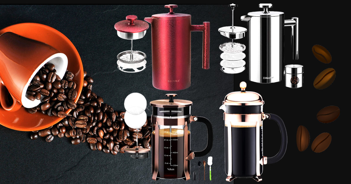 5 French Press Coffee Makers That Will Brew Your Dreamy Cup Of Joe