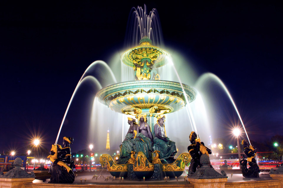 La Concorde Fountain Paris, France