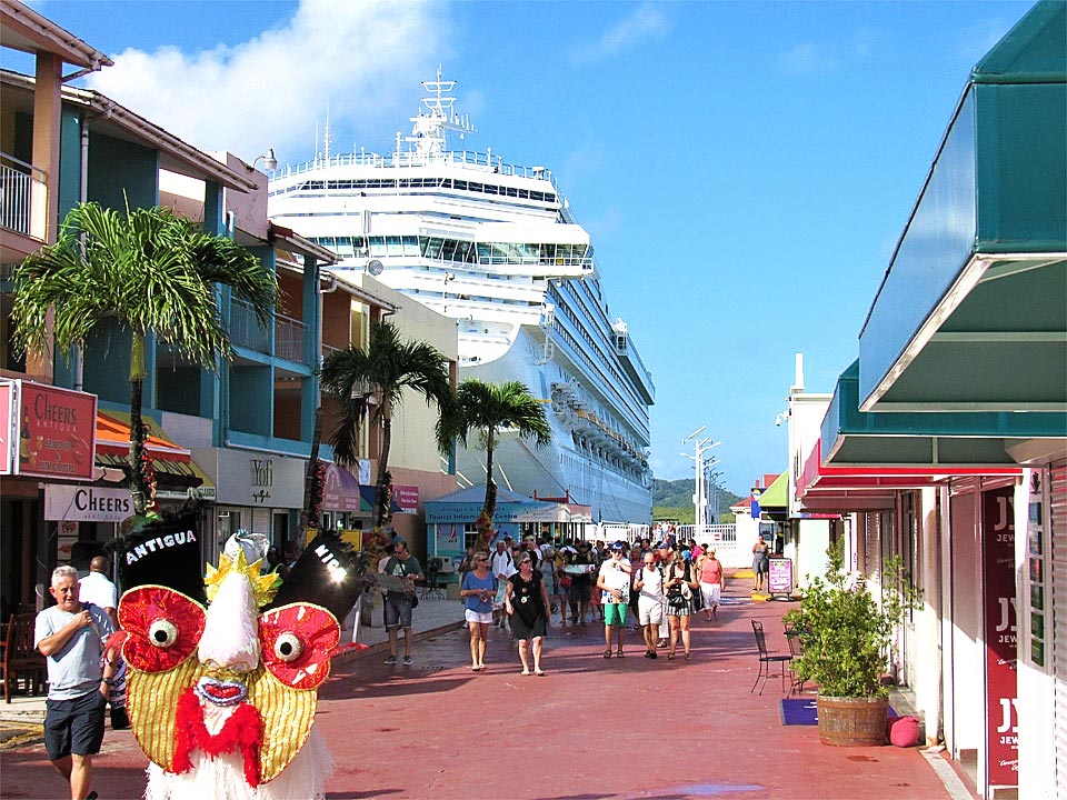 Cruise ship port St. John's, Antigua and Barbuda