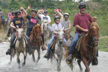 Punta Cana River Horseback Riding and Zipline Tour - a day of adrenaline pumping fun!