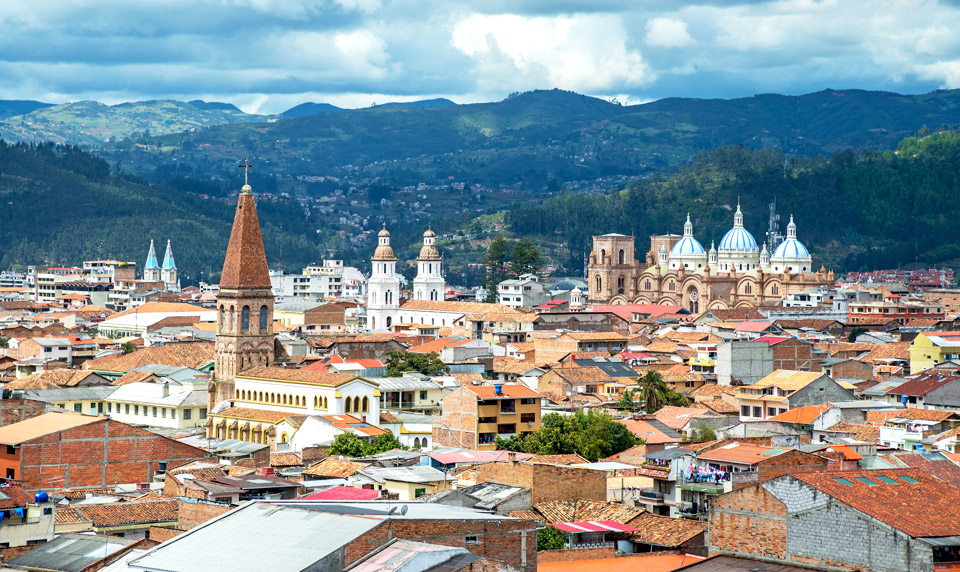 View of the city of Cuenca