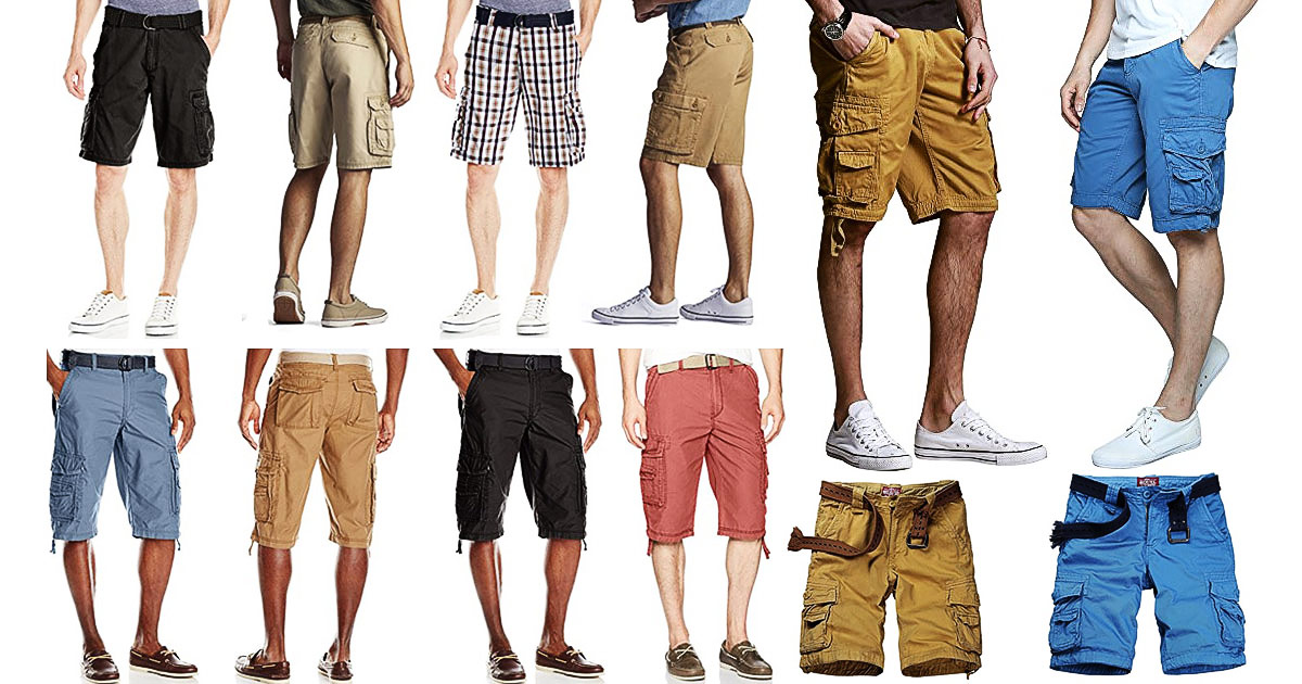 Stylish And Practical Cargo Shorts For Male Travelers