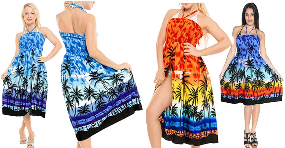 La Leela Cover up Beach Summer Maxi Dress