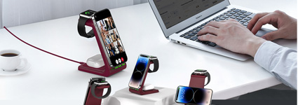 This Popular 3-In-1 Gadget Comes In Many Colors. Chargers Apple Devices