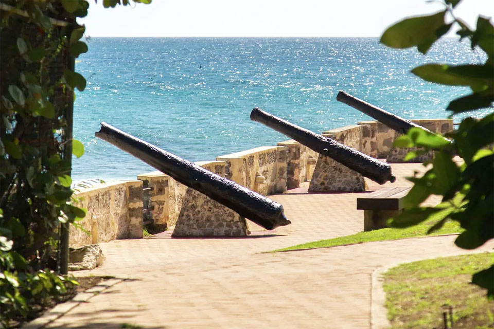 The Barbados Hilton Resort is located in Bridgetown's Garrison Historic Area neighborhood.