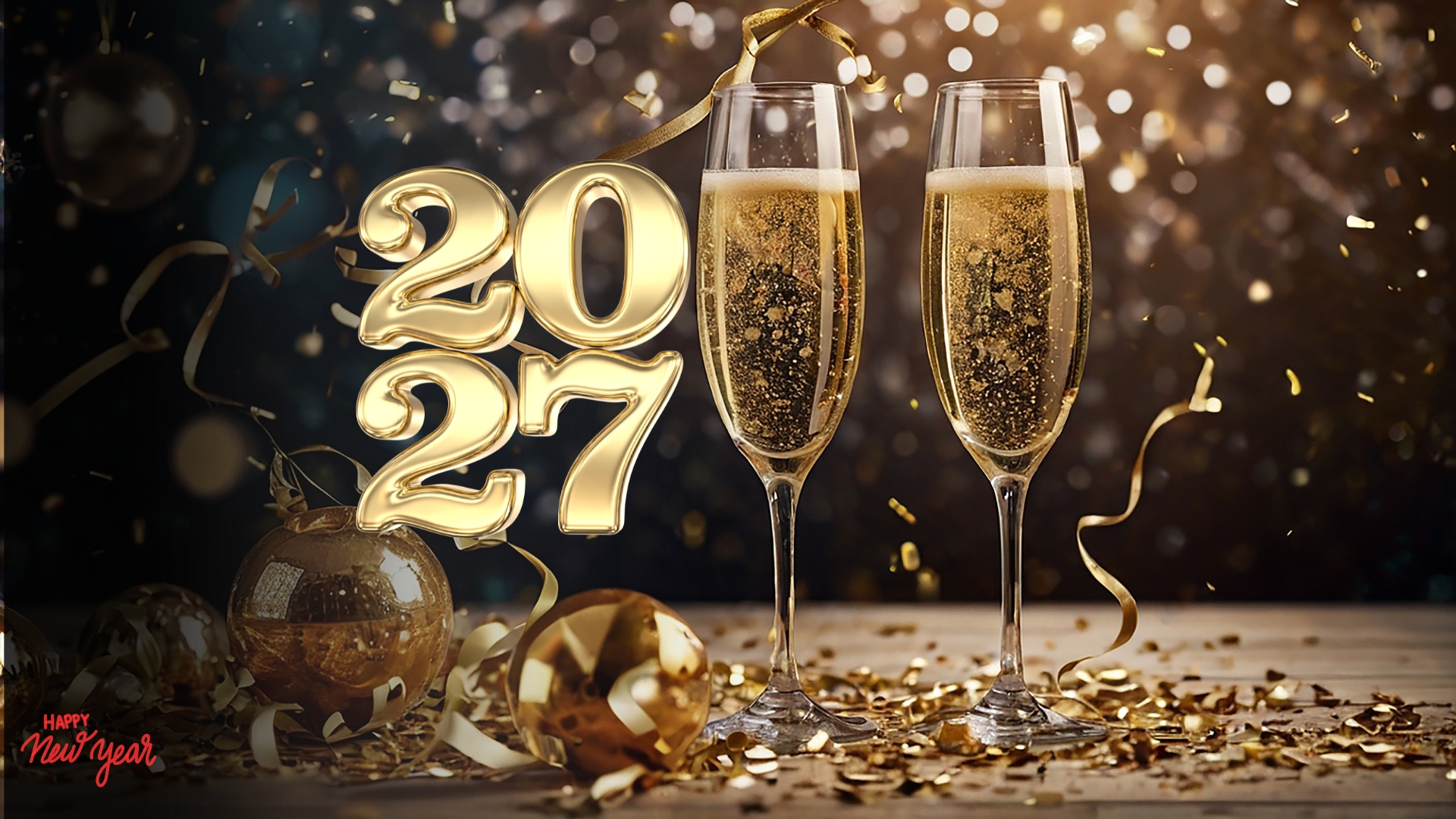 New Year's Countdown 2027 | How Many Days Until New Year 2027?