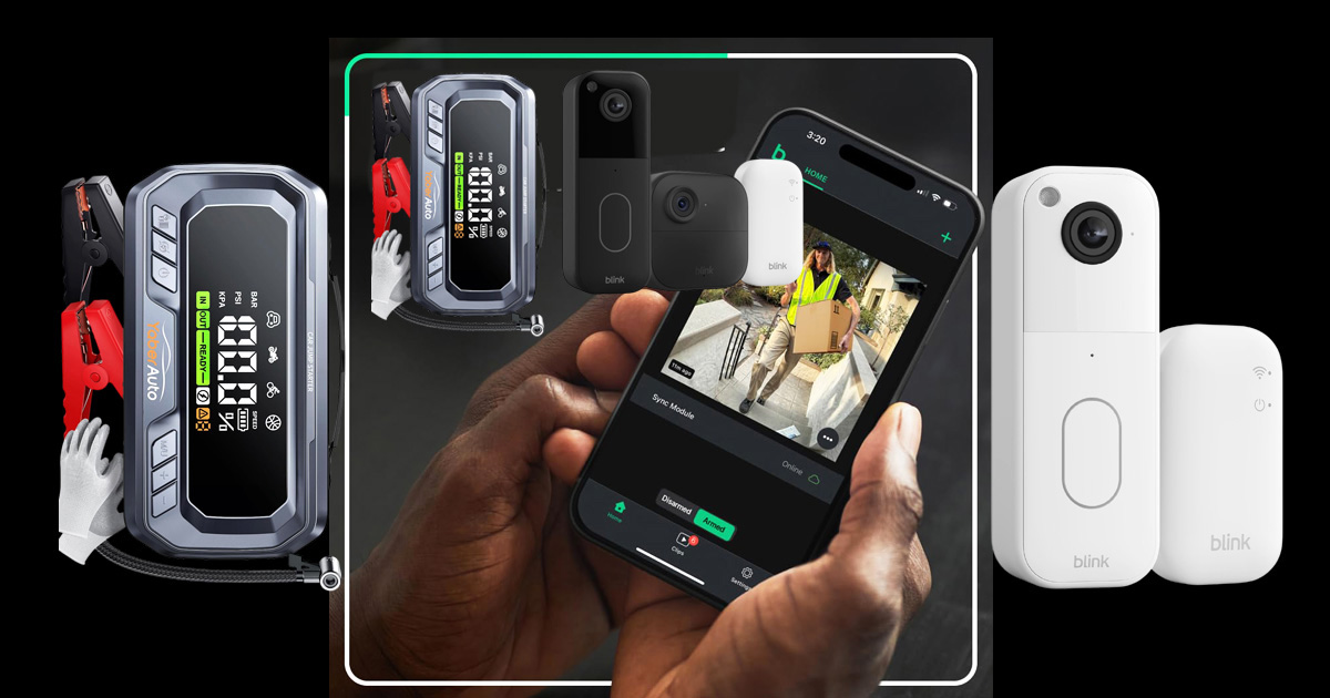 Today’s top 4 Amazon gadget deals, including smart home security and tools for remote DIYers