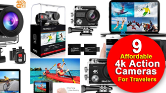 9 Affordable 4k Action Cameras For Travelers
