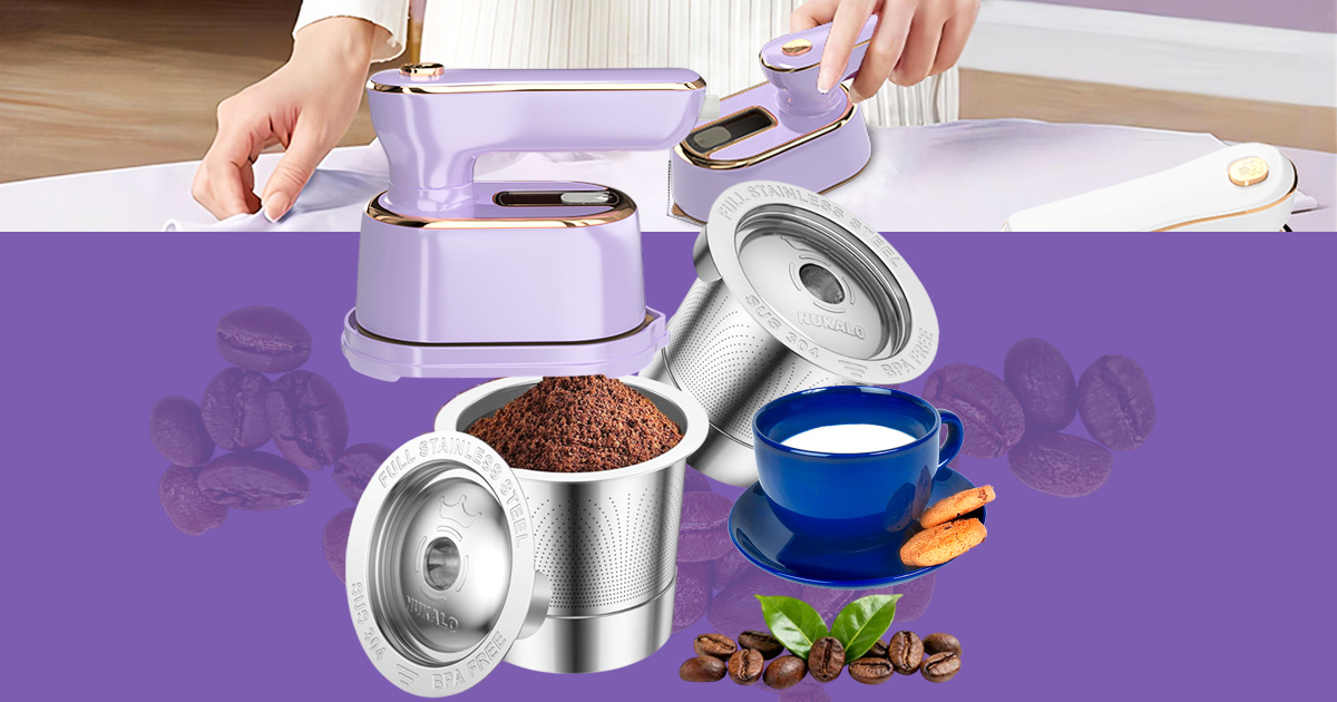 A curated selection of 2026 essential gadgets including travel tools, home utility items, and smart kitchen tech from Travelwith2ofus