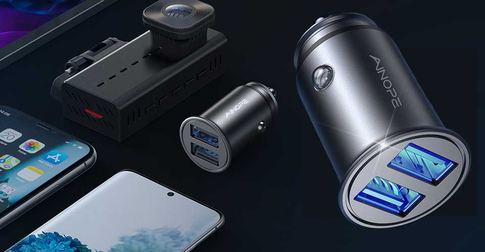 AINOPE USB Car Charger