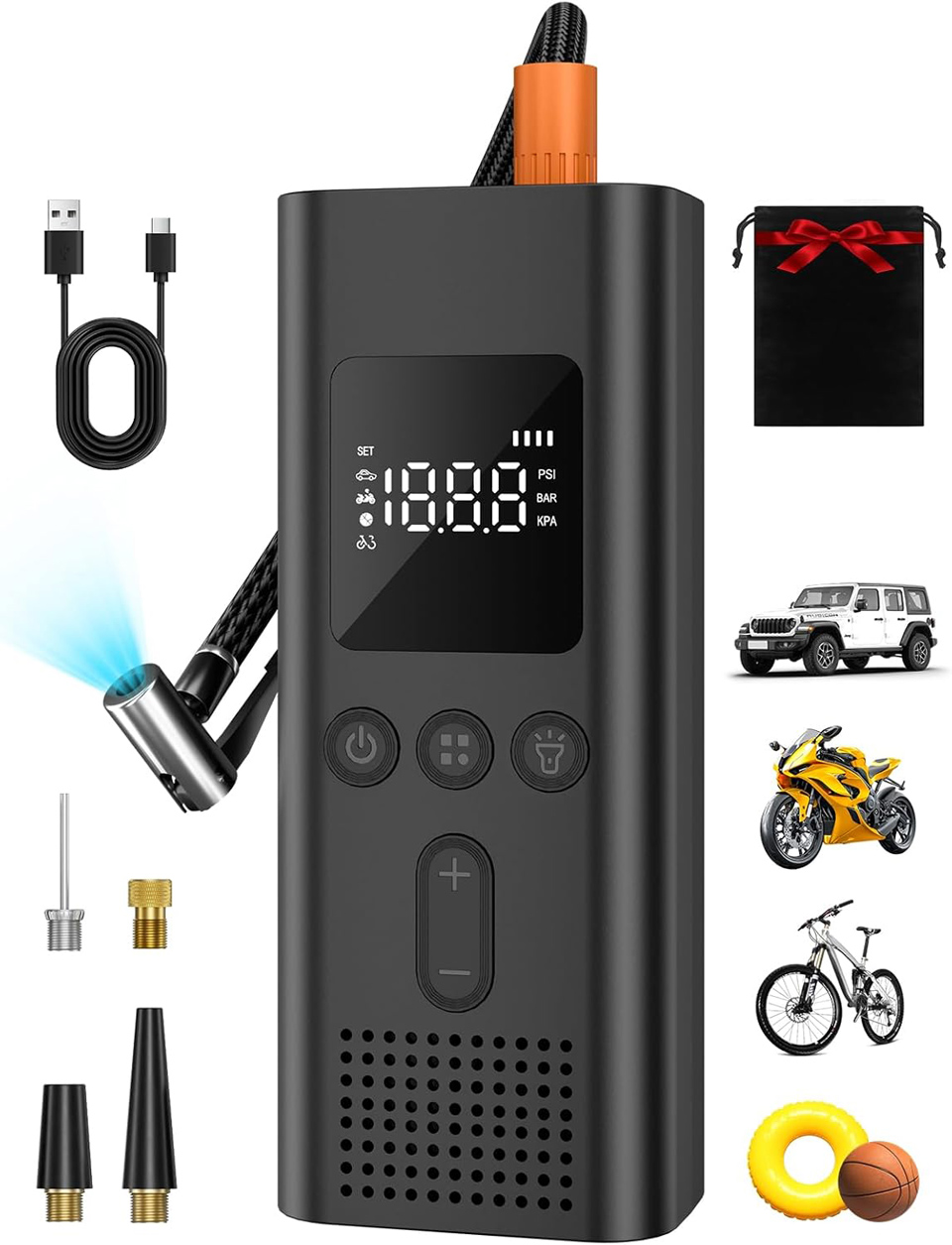 AIRSURE Portable Tire Inflator
