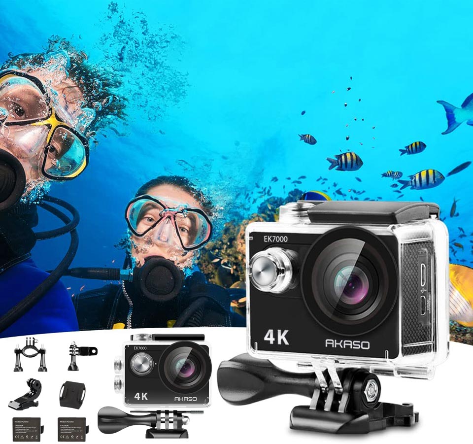 AKASO EK7000 4K WiFi Sports Action Camera