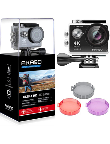 AKASO EK7000 Plus 4K 16MP WiFi Action Camera