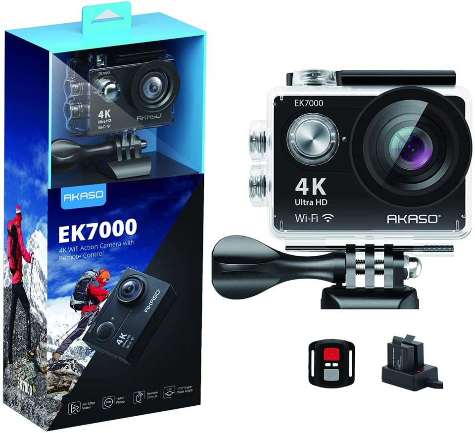 AKASO Wide Angle Action Camera