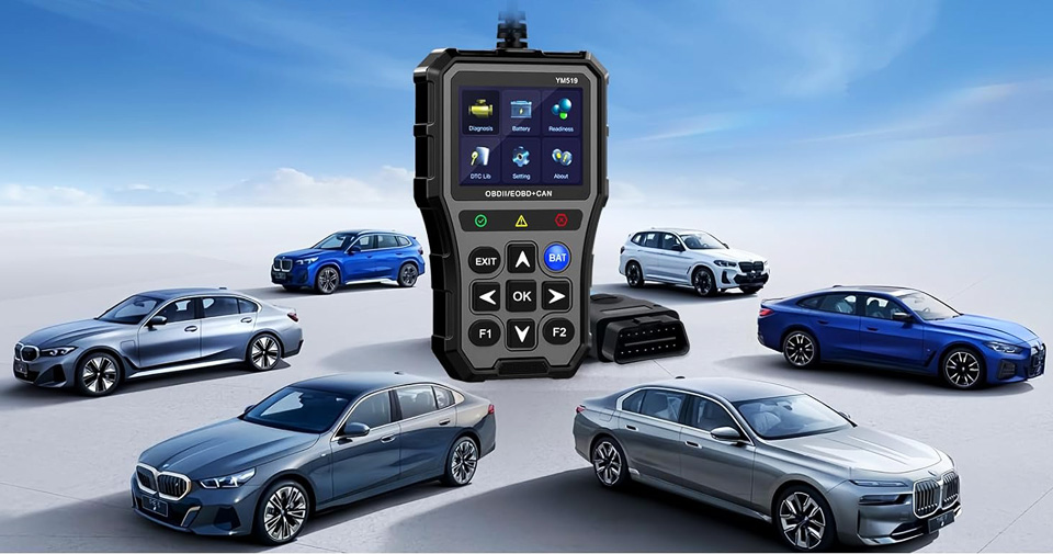 AMTIFO OBD2 Diagnostic Scan Tool And Battery Tester