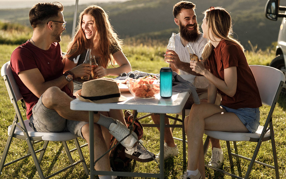 ANCOBER Wireless Bluetooth Portable Speakers