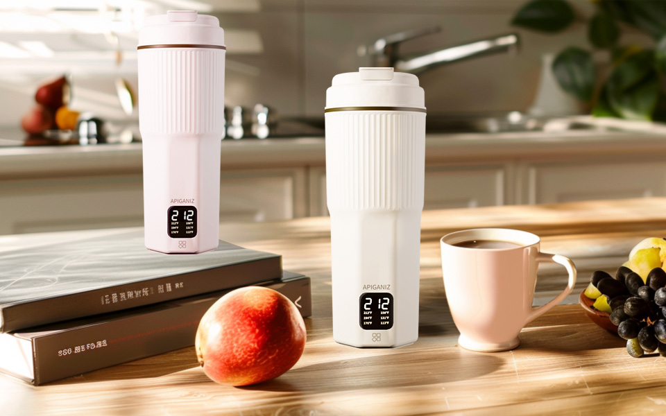 APIGANIZ Dual Voltage Travel Electric Kettle