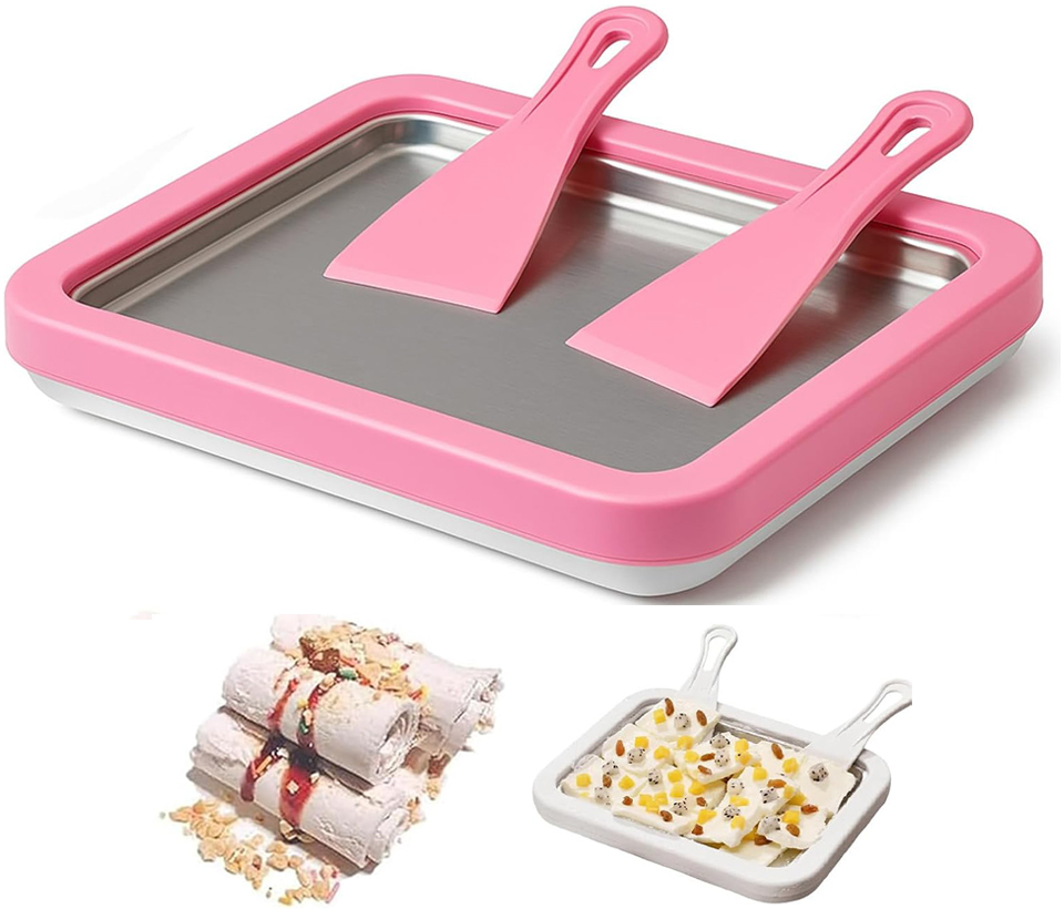 ATTDX Rolled Ice Cream Maker Kit