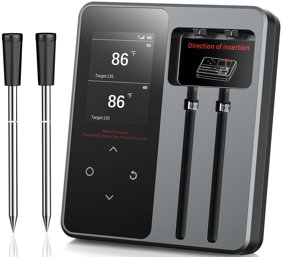 AYMDKI Bluetooth Meat Thermometer With App Control