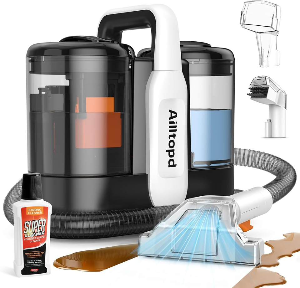 Ailltopd Portable Spot Cleaner Machine For Carpet And Upholstery
