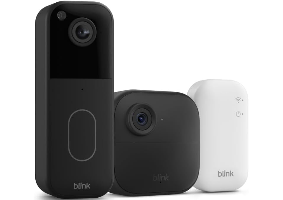 All-New Blink Video Doorbell With Outdoor 4 Wireless Smart Security Camera