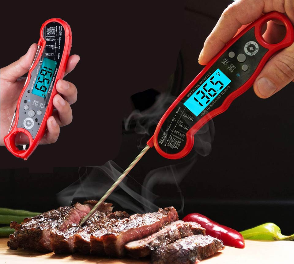 Alpha Grillers Thermometer For Grilling And Cooking