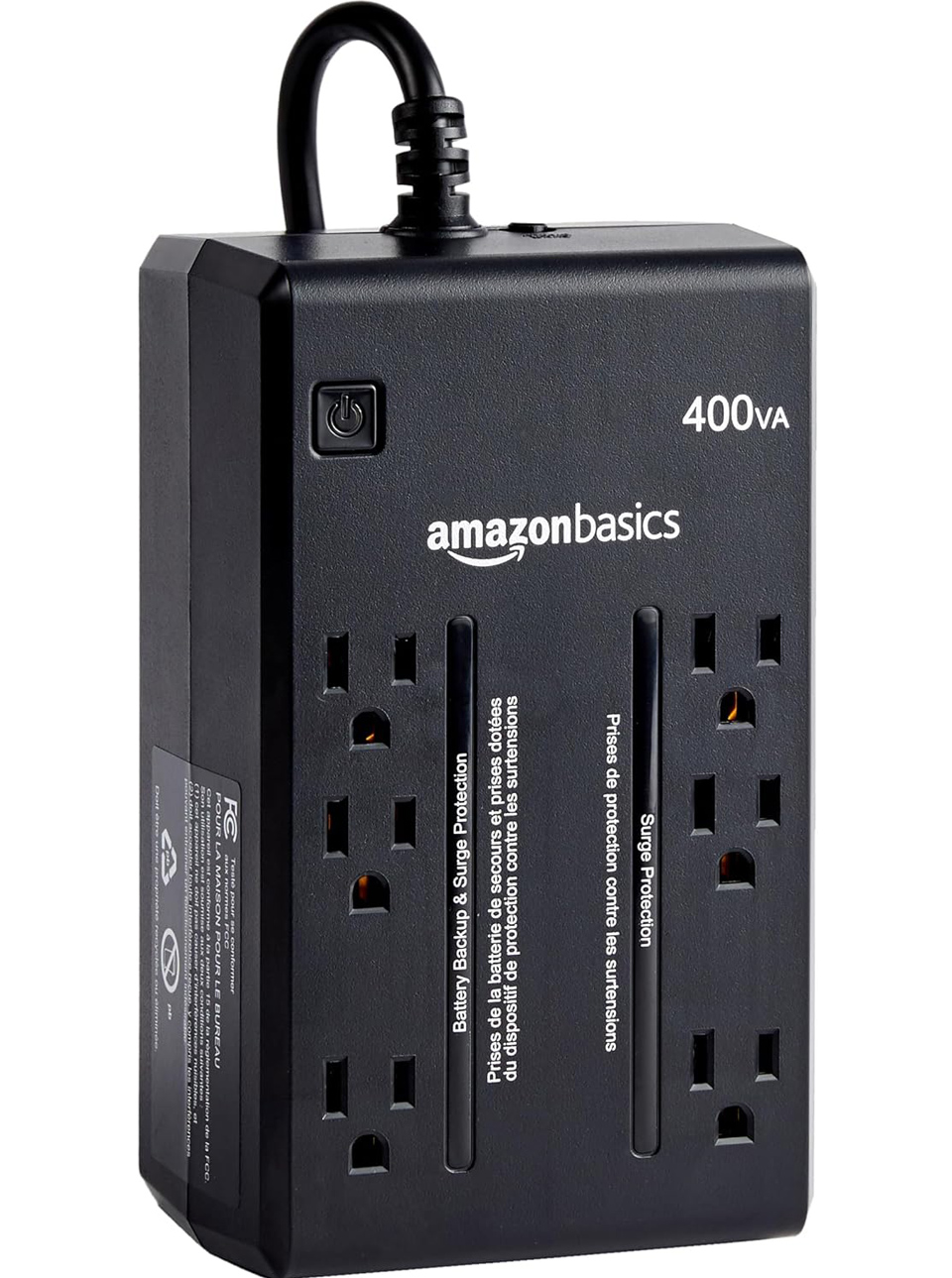 Amazon Basics UPS Battery Backup And Surge Protector