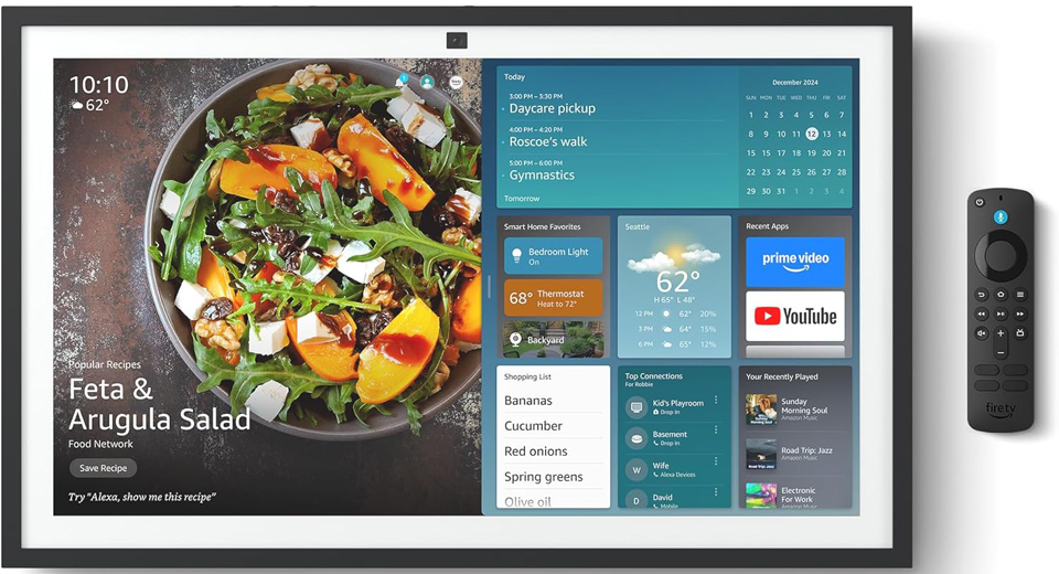 Amazon Echo Show 21 Smart Kitchen TV With Alexa