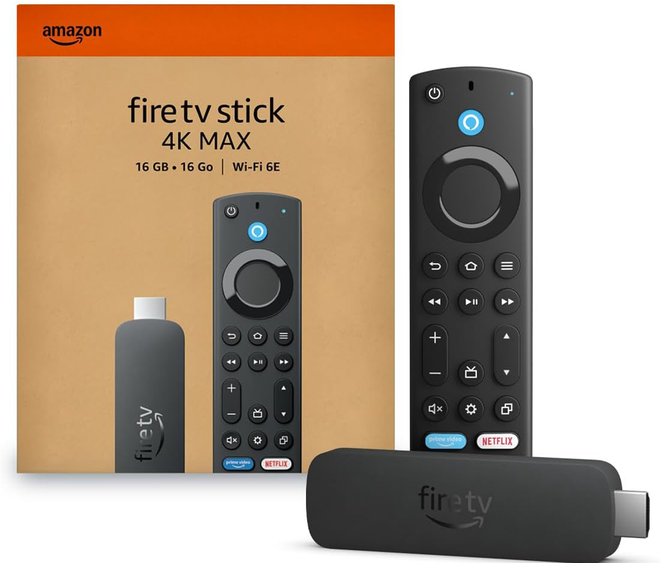 Amazon Fire TV Stick 4K Max With AI-Powered Fire TV Search
