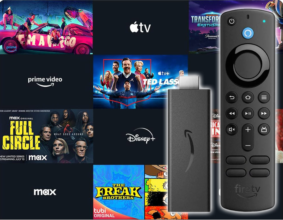 Amazon Fire TV Stick With Alexa Voice Remote