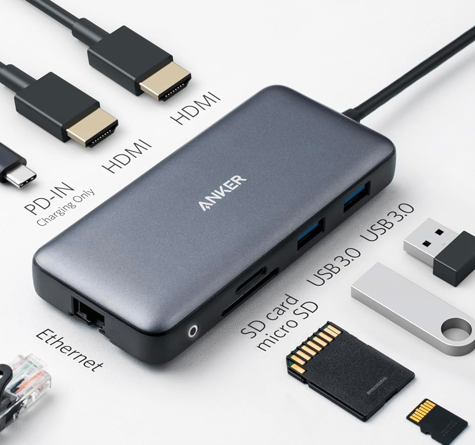 Anker 553 USB-C 8-in-1 USB C Dock