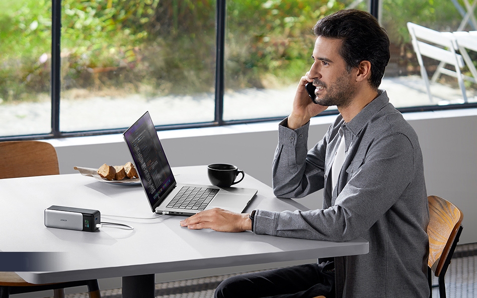 Anker 737 3-Port Portable Fast Charging  Laptop Travel Power Bank