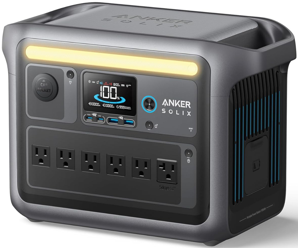 Anker SOLIX C1000 Portable Power Station 1800W