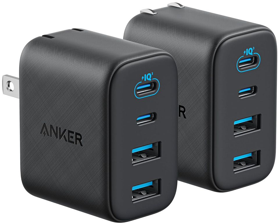 Anker 2-Pack Zolo USB C Charger Block