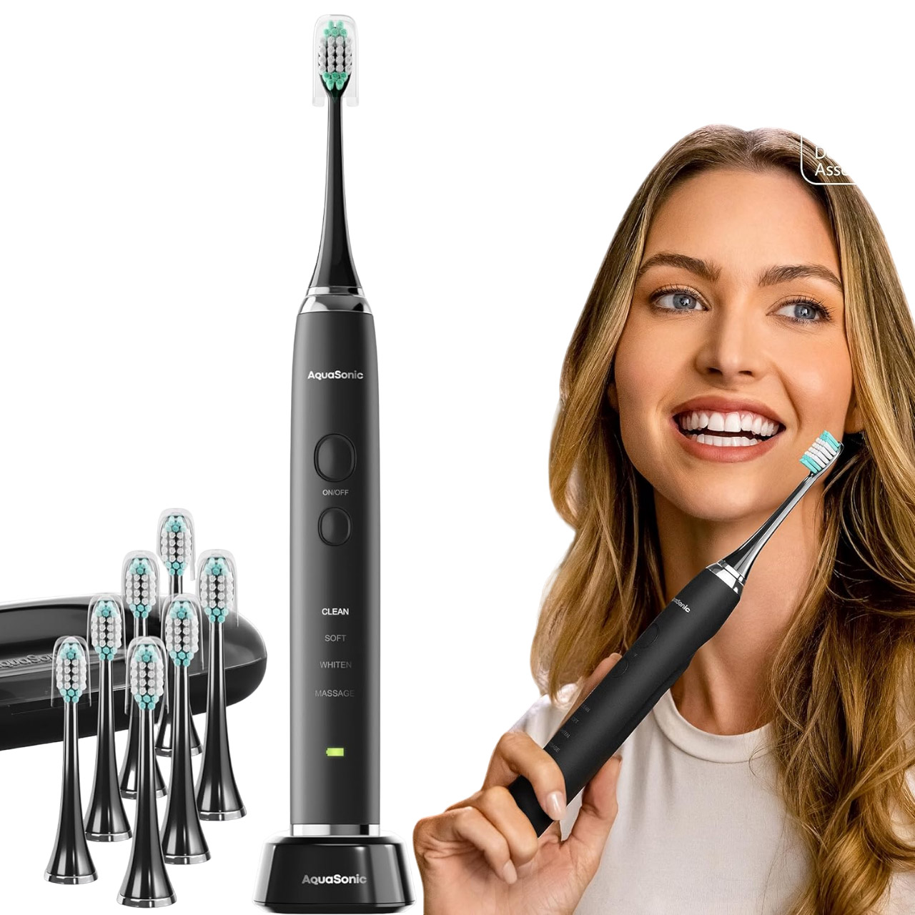 AquaSonic Black Series Ultra Whitening Toothbrush