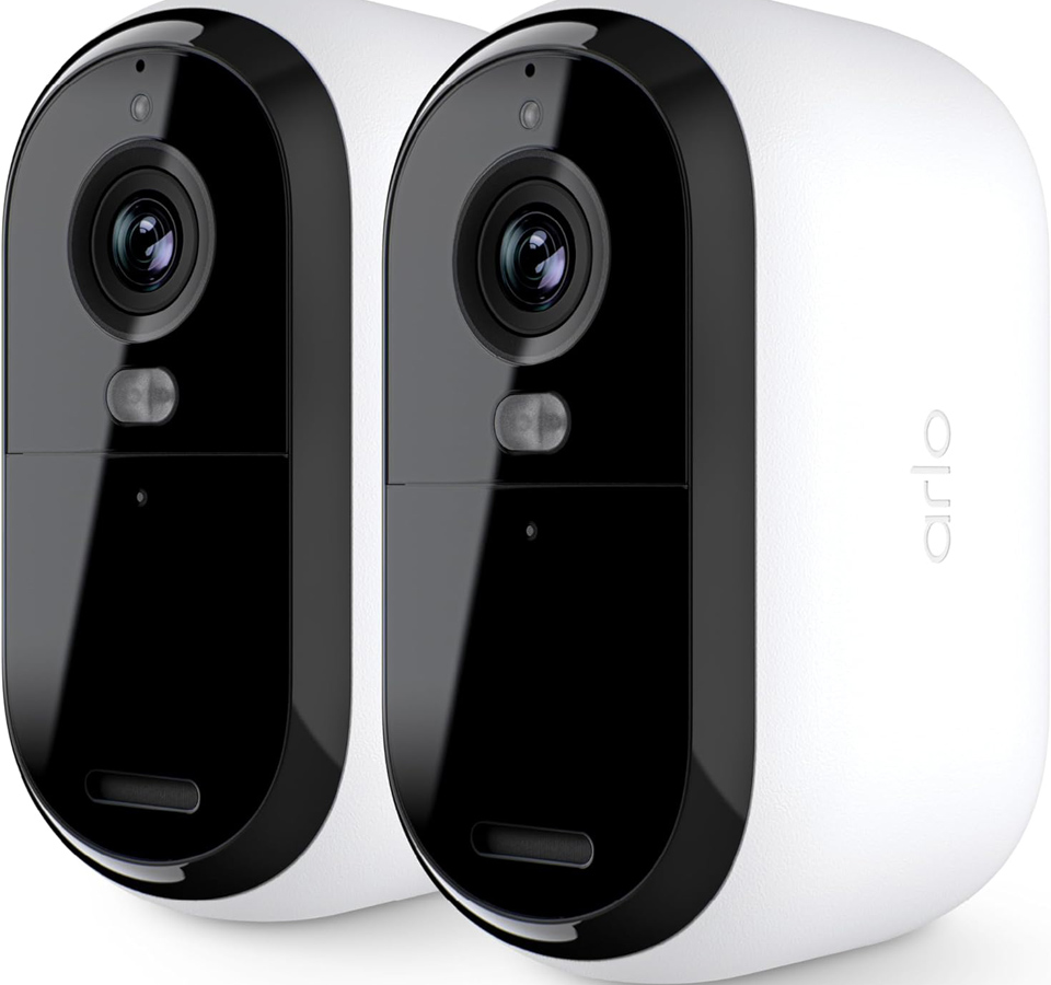 Arlo 2K Video Doorbell With 2-Way Audio (2-Pack)