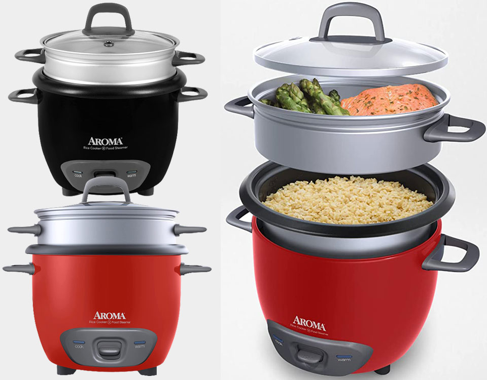 Aroma Housewares Food Steamer & Pot-Style Rice Cooker