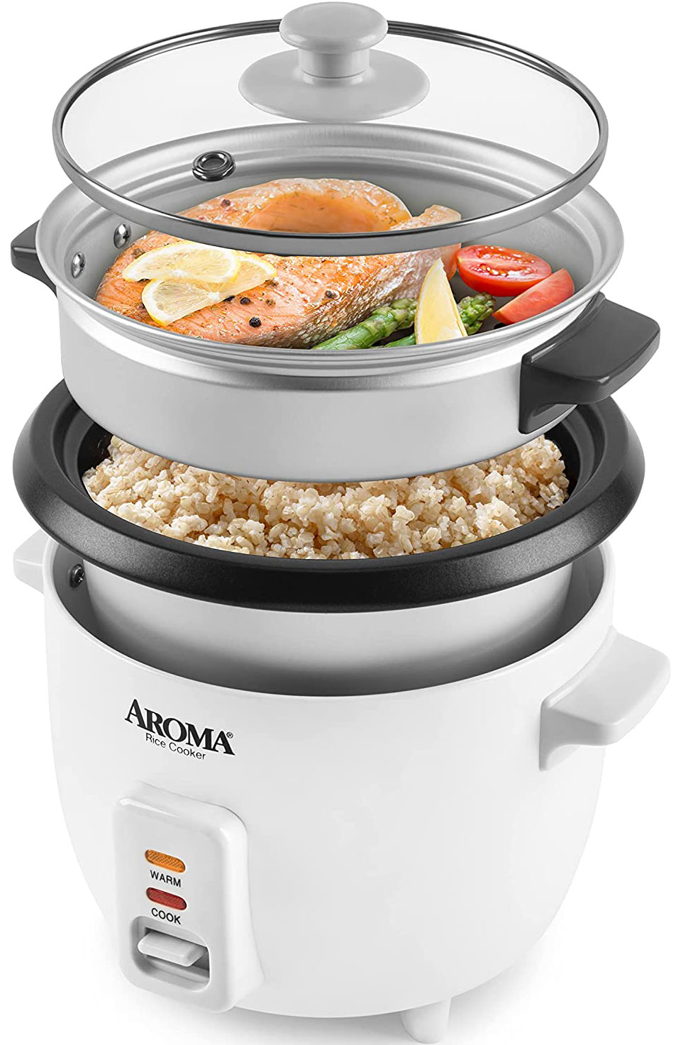 Aroma Housewares Multi-Cooker Rice Cooker & Steamer