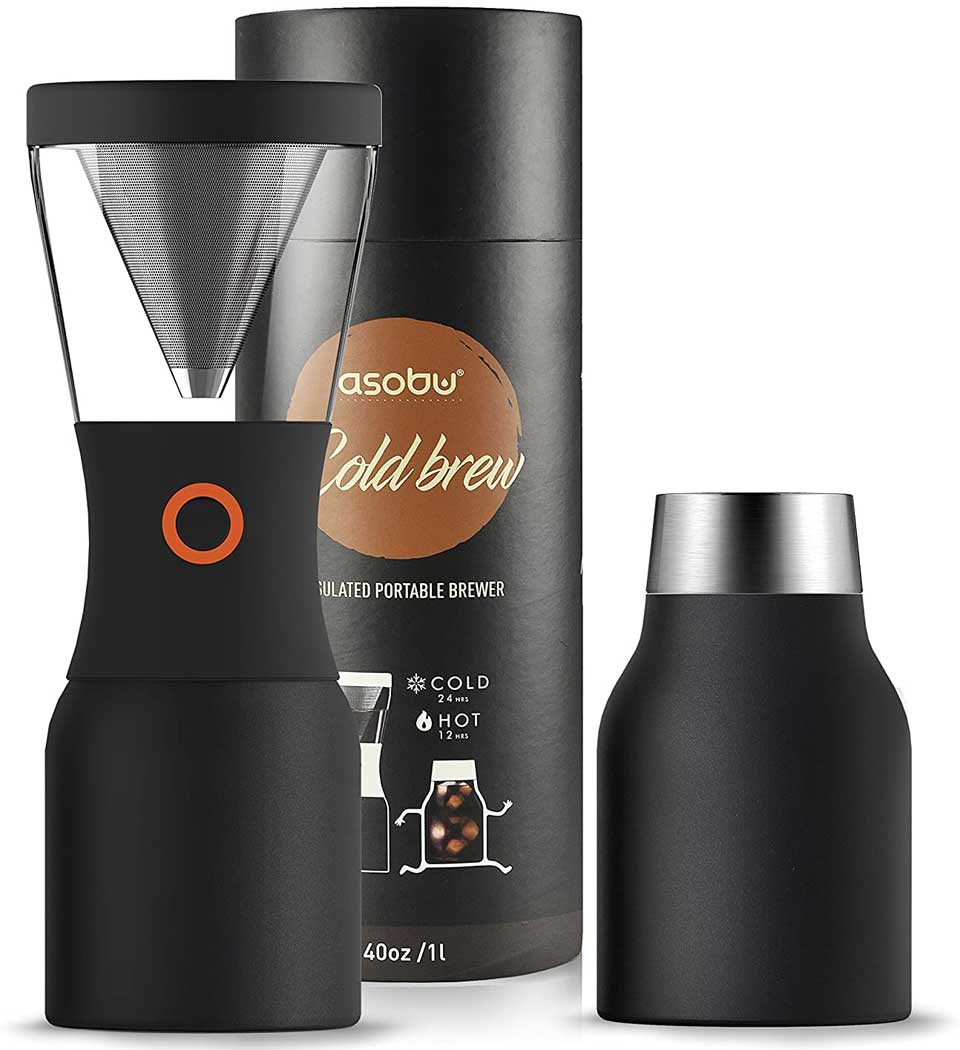 Asobu Coldbrew Portable Cold Brew Coffee Maker 