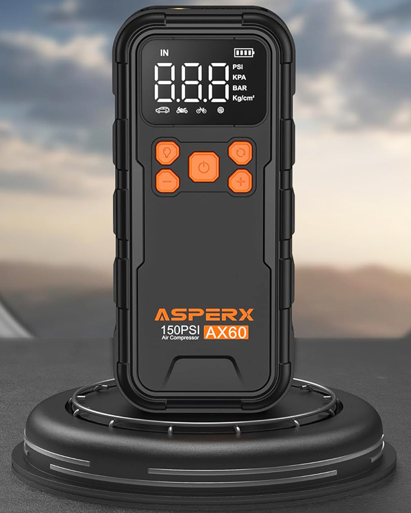 AsperX Portable Tire Inflator Air Compressor