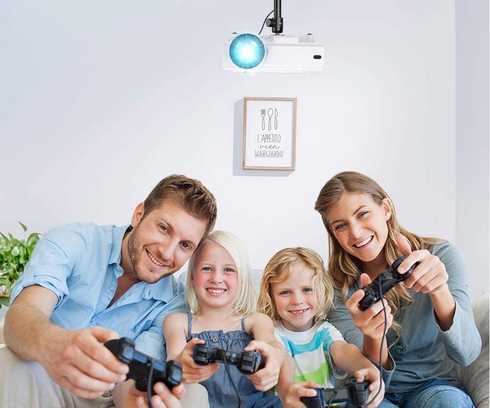 AuKing Portable Mini Projector