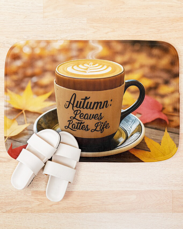 Autumn: Leaves, Lattes, Life T-shirts, Coffee Mug And More