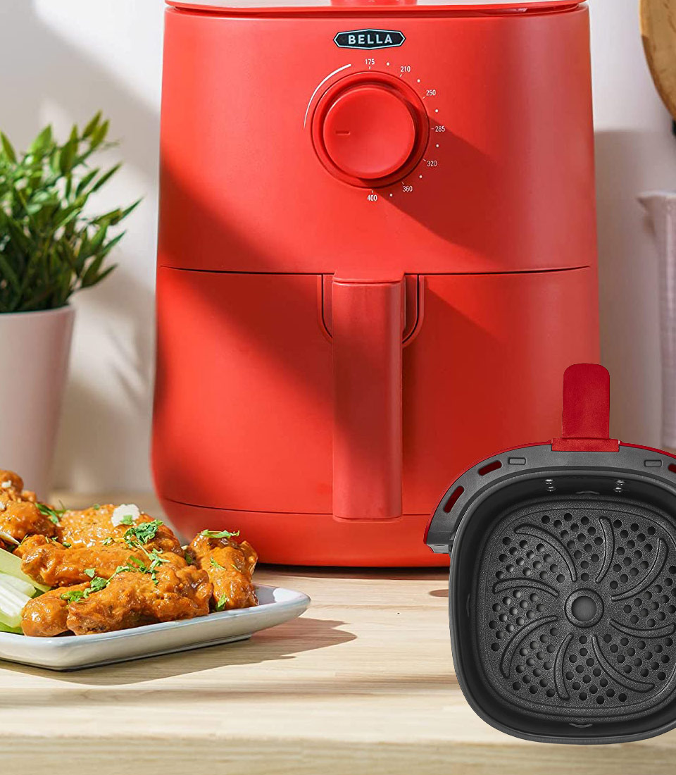 BELLA 2.9QT Manual Air Fryer