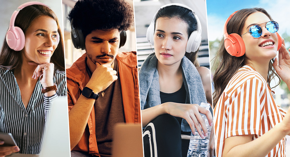 BERIBES Over Ear Bluetooth Headphones