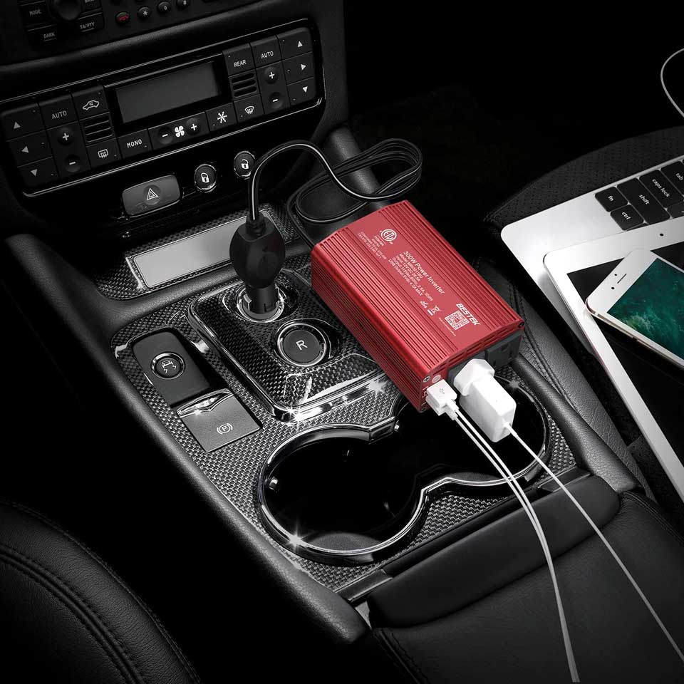 BESTEK 300W Car Power Inverter 